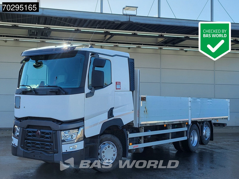 Renault T 440 6X2 750cm box Lift-Axle Automatic ADR Euro 6 - Camión caja abierta: foto 1 Renault T 440 6X2 750cm box Lift-Axle Automatic ADR Euro 6 - Camión caja abierta: foto 1