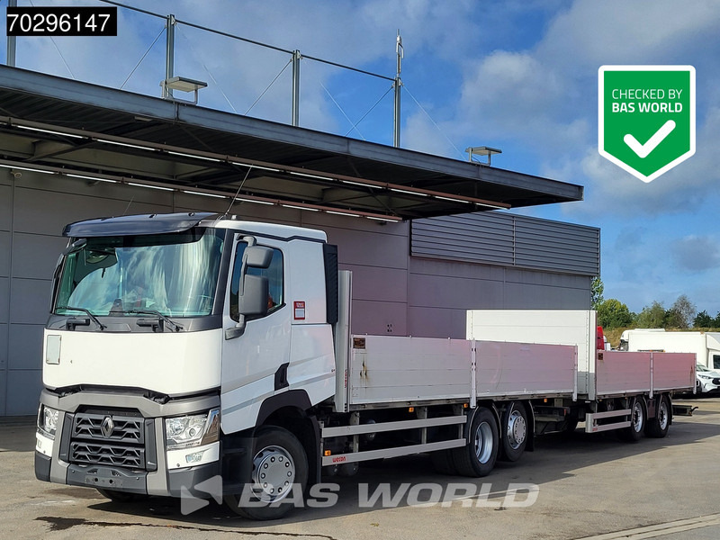 Renault T 440 6X2 750cm box Lift-Axle Automatic ADR Euro 6 - Camión caja abierta: foto 1 Renault T 440 6X2 750cm box Lift-Axle Automatic ADR Euro 6 - Camión caja abierta: foto 1