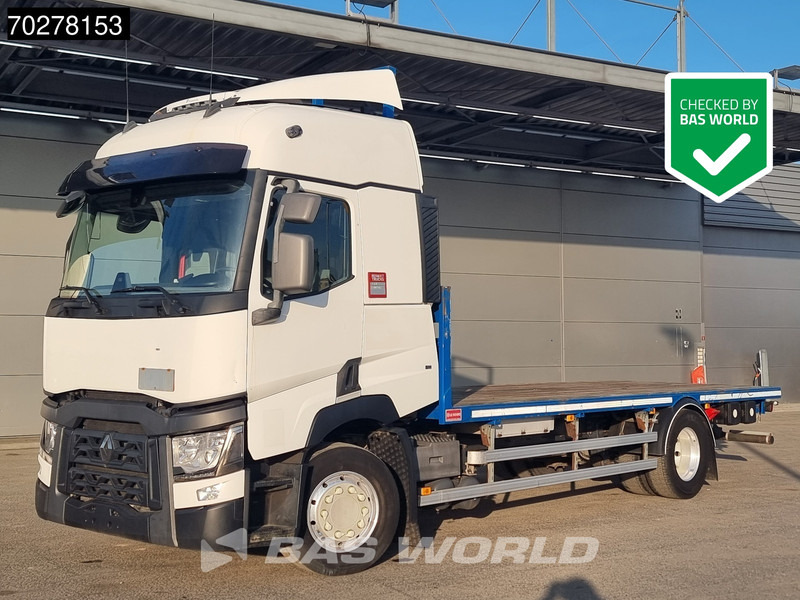 Renault T 460 4X2 19tonner Automatic Hartholz-Boden Standklima Euro 6 - Camión caja abierta: foto 1 Renault T 460 4X2 19tonner Automatic Hartholz-Boden Standklima Euro 6 - Camión caja abierta: foto 1