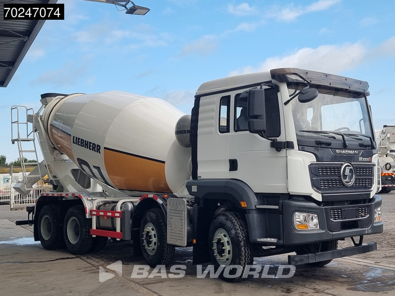 SHACMAN M3000 S 8X4 NEW! 8m3 Liebherr Mixer Big-Axle Steelsuspension - Camión hormigonera: foto 3 SHACMAN M3000 S 8X4 NEW! 8m3 Liebherr Mixer Big-Axle Steelsuspension - Camión hormigonera: foto 3