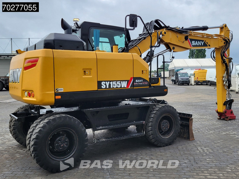 Excavadora de ruedas Sany SY155W: foto 5