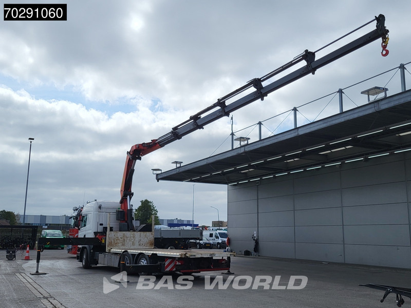 Scania G410 6X2 Palfinger 53002 SH Kran Crane Lift+steering ACC Navi Euro 6 - Camión caja abierta, Camión grúa: foto 2 Scania G410 6X2 Palfinger 53002 SH Kran Crane Lift+steering ACC Navi Euro 6 - Camión caja abierta, Camión grúa: foto 2