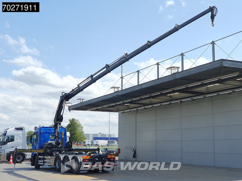 Scania G450 8X4 HIAB X-Hiduo 228 E-6 Crane + 18t Multilift Big-Axle Lift+Lenkachse Euro 6 - Camión multibasculante, Camión grúa: foto 2 Scania G450 8X4 HIAB X-Hiduo 228 E-6 Crane + 18t Multilift Big-Axle Lift+Lenkachse Euro 6 - Camión multibasculante, Camión grúa: foto 2