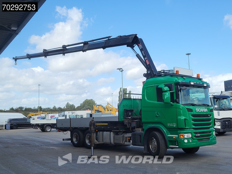Scania G480 G 6X2 Hiab 244 EP-5 HIDUO Kran Crane Retarder Lift-Axle Euro 5 - Camión caja abierta, Camión grúa: foto 3 Scania G480 G 6X2 Hiab 244 EP-5 HIDUO Kran Crane Retarder Lift-Axle Euro 5 - Camión caja abierta, Camión grúa: foto 3