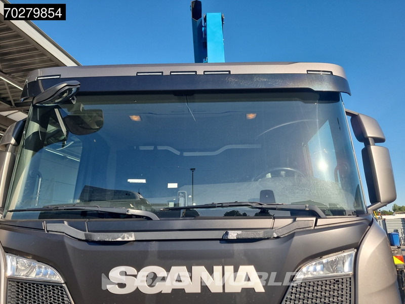 Camión caja abierta, Camión grúa Scania P280 4X2 HMF 1420K-RC Kran Crane Automatic Euro 6: foto 19
