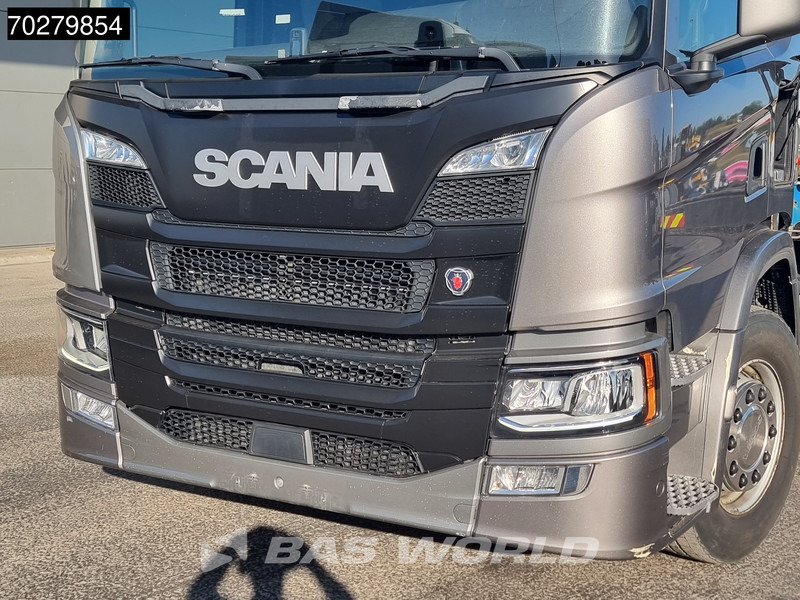 Camión caja abierta, Camión grúa Scania P280 4X2 HMF 1420K-RC Kran Crane Automatic Euro 6: foto 18