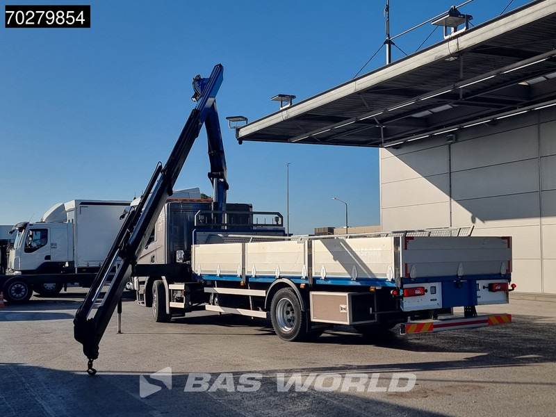 Camión caja abierta, Camión grúa Scania P280 4X2 HMF 1420K-RC Kran Crane Automatic Euro 6: foto 6