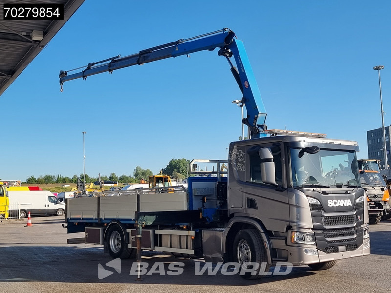 Scania P280 4X2 HMF Euro 6 - Camión caja abierta, Camión grúa: foto 3 Scania P280 4X2 HMF Euro 6 - Camión caja abierta, Camión grúa: foto 3