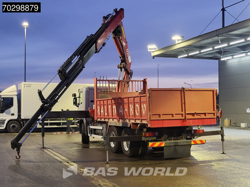 Scania P340 6X4 HMF 4220 K6 Crane Winch Tipper Full Steel Manual Gearbox - Camión volquete, Camión grúa: foto 5 Scania P340 6X4 HMF 4220 K6 Crane Winch Tipper Full Steel Manual Gearbox - Camión volquete, Camión grúa: foto 5