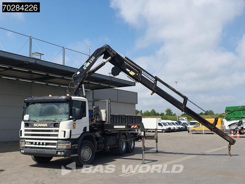 Scania P94 6X4 Hiab 330-4 Kran Crane 9m3 tipper Manual Steelsuspension Euro 3 - Camión volquete, Camión grúa: foto 5 Scania P94 6X4 Hiab 330-4 Kran Crane 9m3 tipper Manual Steelsuspension Euro 3 - Camión volquete, Camión grúa: foto 5