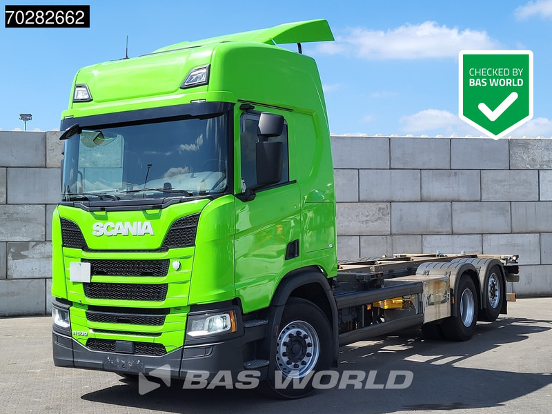 Scania R500 6X2 Retarder LED ACC Euro 6 - Camión portacontenedore/ Intercambiable: foto 1 Scania R500 6X2 Retarder LED ACC Euro 6 - Camión portacontenedore/ Intercambiable: foto 1