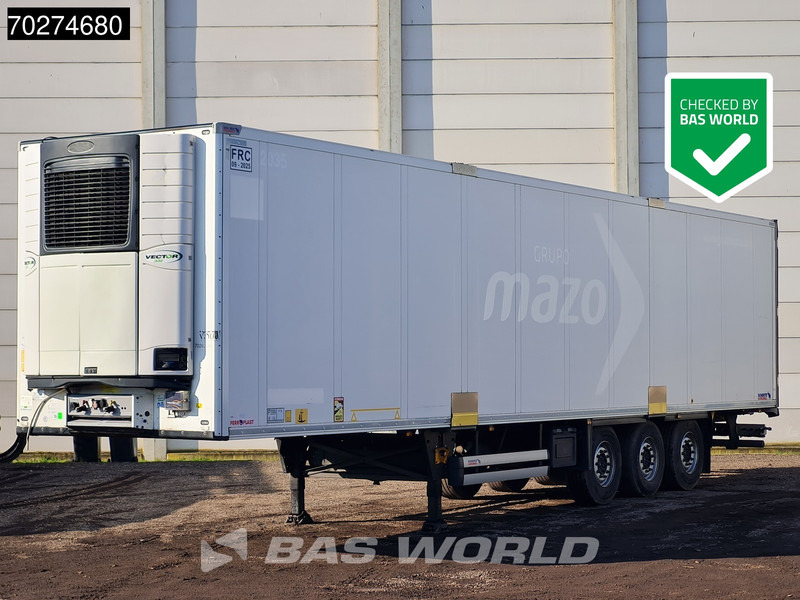 Schmitz Cargobull Carrier Vector 1550 3 axles ATP Valid - Blumenbreit Huckepack - Semirremolque frigorífico: foto 1 Schmitz Cargobull Carrier Vector 1550 3 axles ATP Valid - Blumenbreit Huckepack - Semirremolque frigorífico: foto 1