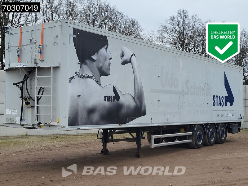 Stas S300ZX 3 axles 92m3 Lifting Axle 10mm - Semirremolque piso movil: foto 1 Stas S300ZX 3 axles 92m3 Lifting Axle 10mm - Semirremolque piso movil: foto 1