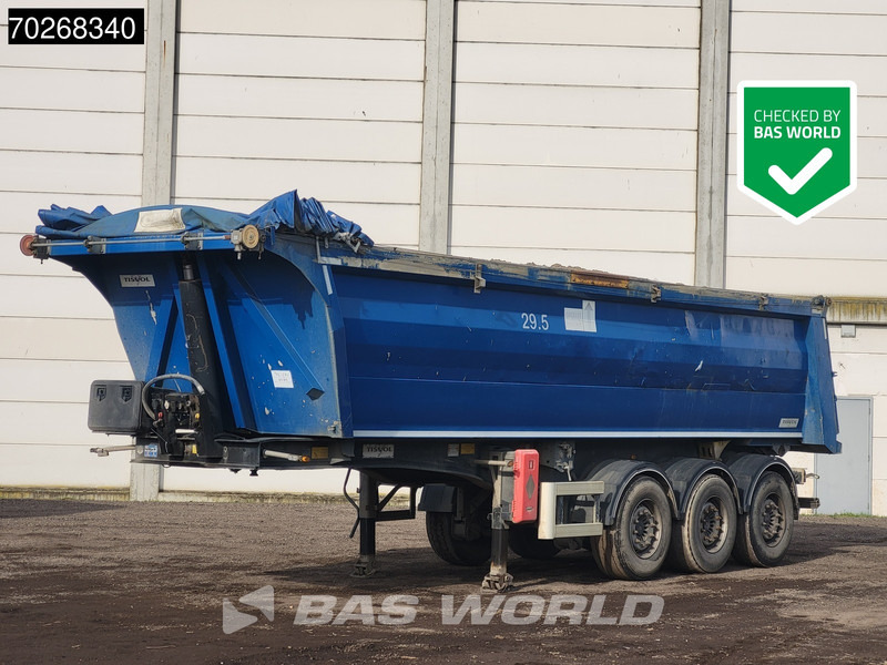 TISVOL 3 axles Liftachse 30m3 ALU - Semirremolque volquete: foto 1 TISVOL 3 axles Liftachse 30m3 ALU - Semirremolque volquete: foto 1