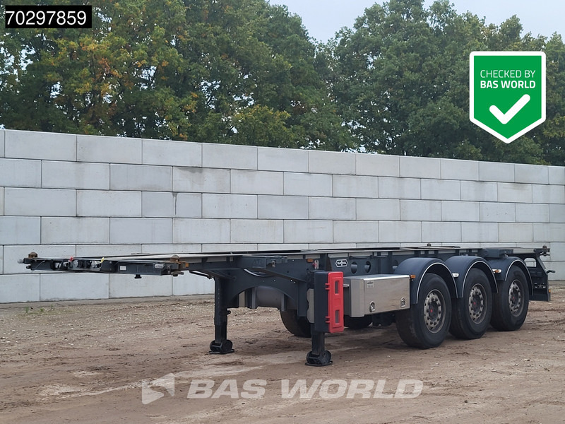 Van Hool A3C002 30ft 20ft Liftachse ADR 4x twistlock - Semirremolque portacontenedore/ Intercambiable: foto 1 Van Hool A3C002 30ft 20ft Liftachse ADR 4x twistlock - Semirremolque portacontenedore/ Intercambiable: foto 1