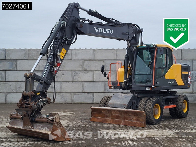 Volvo EW180 E GERMAN MACHINE - Excavadora de ruedas: foto 1 Volvo EW180 E GERMAN MACHINE - Excavadora de ruedas: foto 1