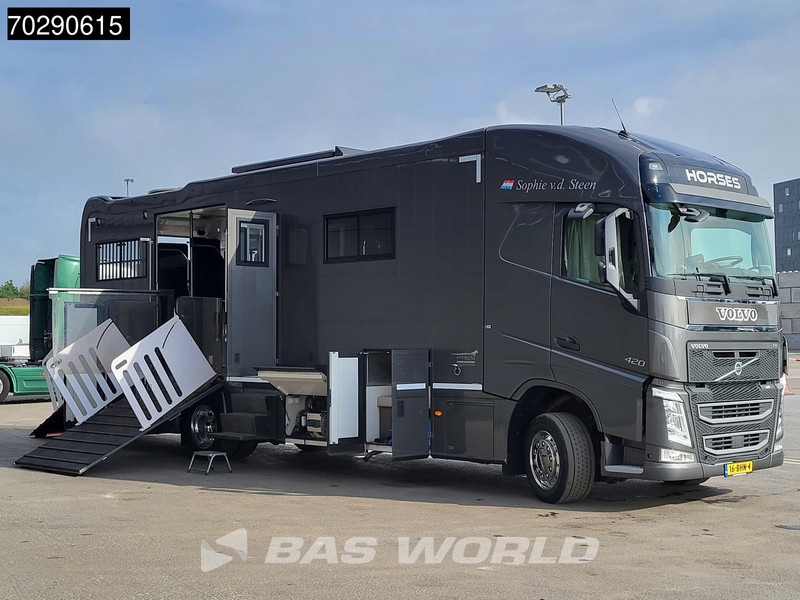Volvo FH 420 FH 4X2 NL-Truck Xenon Navi ACC Euro 6 - Camión para caballos: foto 3 Volvo FH 420 FH 4X2 NL-Truck Xenon Navi ACC Euro 6 - Camión para caballos: foto 3