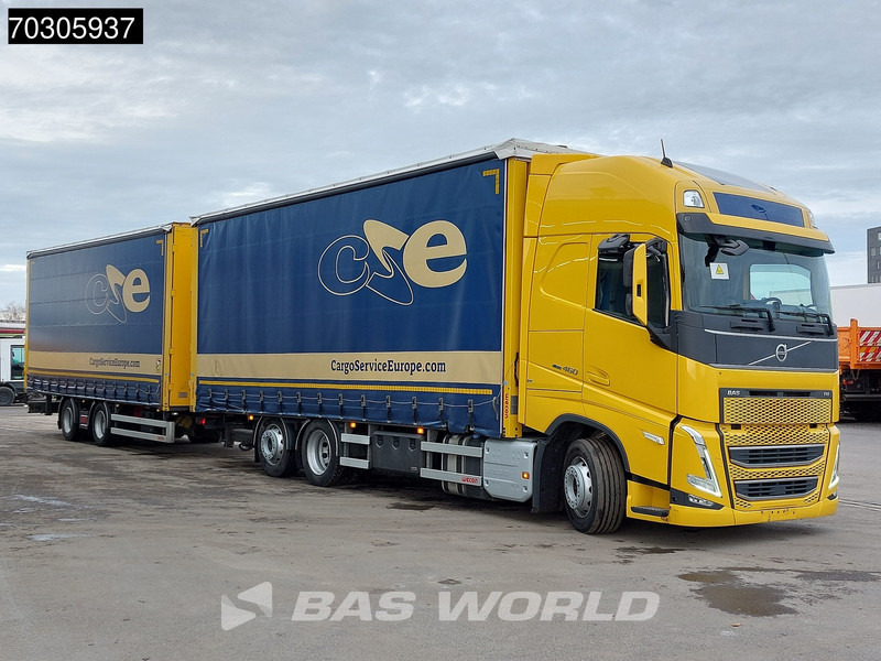 Volvo FH 460 6X2 Curtainsider Combi LNG Engine Sliding roof I-Park cool VEB+ - Camión lona: foto 3 Volvo FH 460 6X2 Curtainsider Combi LNG Engine Sliding roof I-Park cool VEB+ - Camión lona: foto 3