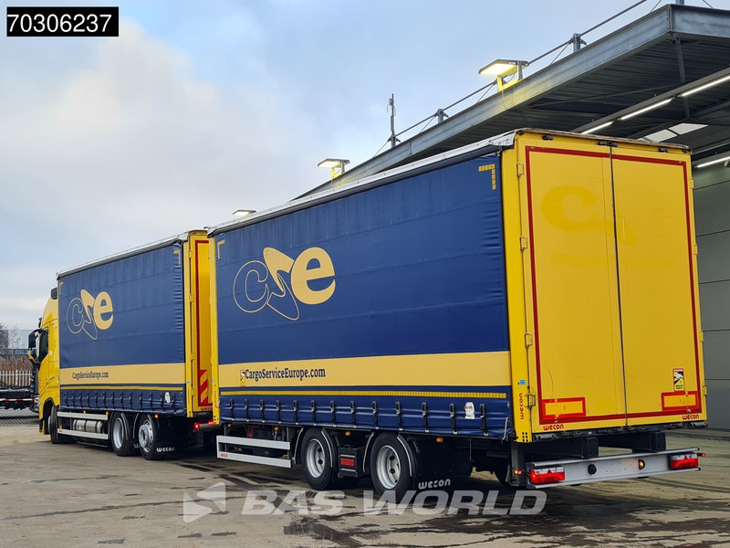 Volvo FH 460 6X2 Curtainsider Combi LNG Engine Sliding roof I-Park cool VEB+ - Camión lona: foto 2 Volvo FH 460 6X2 Curtainsider Combi LNG Engine Sliding roof I-Park cool VEB+ - Camión lona: foto 2
