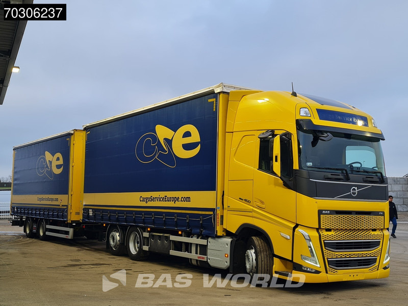 Volvo FH 460 6X2 Curtainsider Combi LNG Engine Sliding roof I-Park cool VEB+ - Camión lona: foto 3 Volvo FH 460 6X2 Curtainsider Combi LNG Engine Sliding roof I-Park cool VEB+ - Camión lona: foto 3