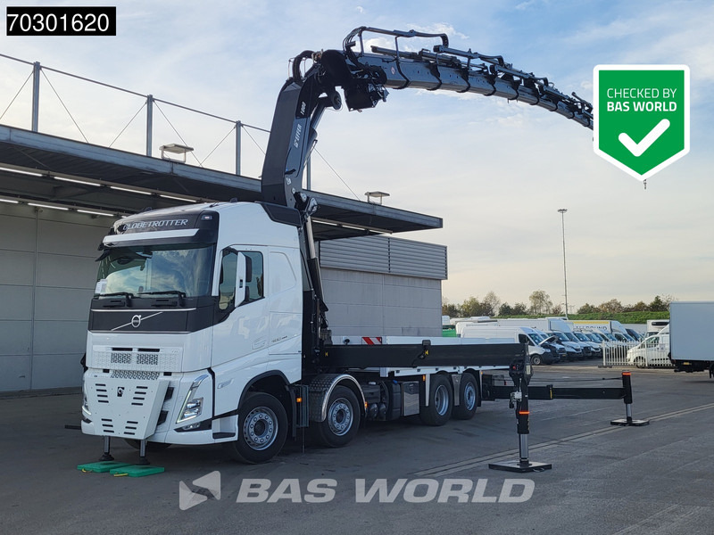 Volvo FH 460 8X2 UNUSED EFFER 1000 9S + 6S Crane + Fly-Jib Lift+Lenkachse VEB+ Euro 6 - Camión caja abierta, Camión grúa: foto 1 Volvo FH 460 8X2 UNUSED EFFER 1000 9S + 6S Crane + Fly-Jib Lift+Lenkachse VEB+ Euro 6 - Camión caja abierta, Camión grúa: foto 1