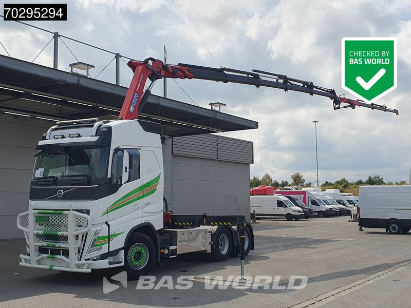 Volvo FH 500 FH 6X4 Full-Air Liftachse HMF 2820K-RCS Crane+JIB Remote Control I-ParkCool VDS LED Kran - Camión caja abierta, Camión grúa: foto 1 Volvo FH 500 FH 6X4 Full-Air Liftachse HMF 2820K-RCS Crane+JIB Remote Control I-ParkCool VDS LED Kran - Camión caja abierta, Camión grúa: foto 1