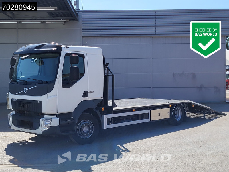 Volvo FL 280 4X2 16tons Machine transporter Automatic Euro 6 - Camión portavehículos: foto 1 Volvo FL 280 4X2 16tons Machine transporter Automatic Euro 6 - Camión portavehículos: foto 1