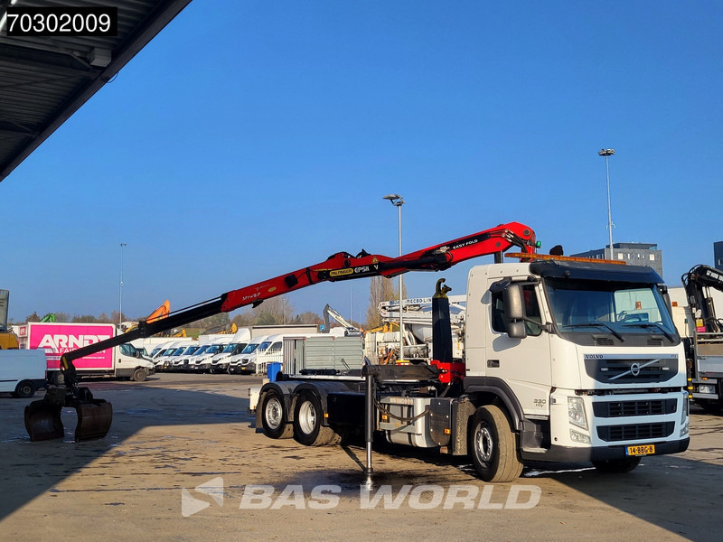 Volvo FM 330 FM 6X2 Palfinger Epsilon Z-Crane VDL Hook Lift+Steering Axle - Camión multibasculante, Camión grúa: foto 5 Volvo FM 330 FM 6X2 Palfinger Epsilon Z-Crane VDL Hook Lift+Steering Axle - Camión multibasculante, Camión grúa: foto 5