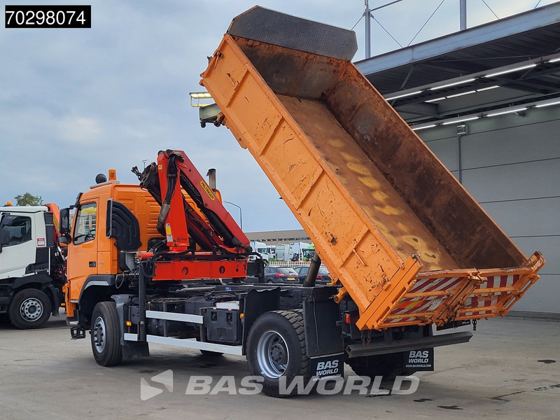 Volvo FM 340 FM 4X4 4x4 Crane Palfinger PK10501 Tipper Big-Axle Full Steel - Camión volquete, Camión grúa: foto 5 Volvo FM 340 FM 4X4 4x4 Crane Palfinger PK10501 Tipper Big-Axle Full Steel - Camión volquete, Camión grúa: foto 5