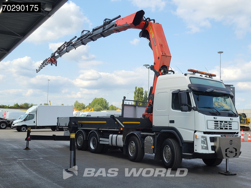 Volvo FM 480 8X2 Palfinger PK85002 Crane+Jib Lifting-Axle Big-Axle Automatic Euro 4 - Camión caja abierta, Camión grúa: foto 3 Volvo FM 480 8X2 Palfinger PK85002 Crane+Jib Lifting-Axle Big-Axle Automatic Euro 4 - Camión caja abierta, Camión grúa: foto 3