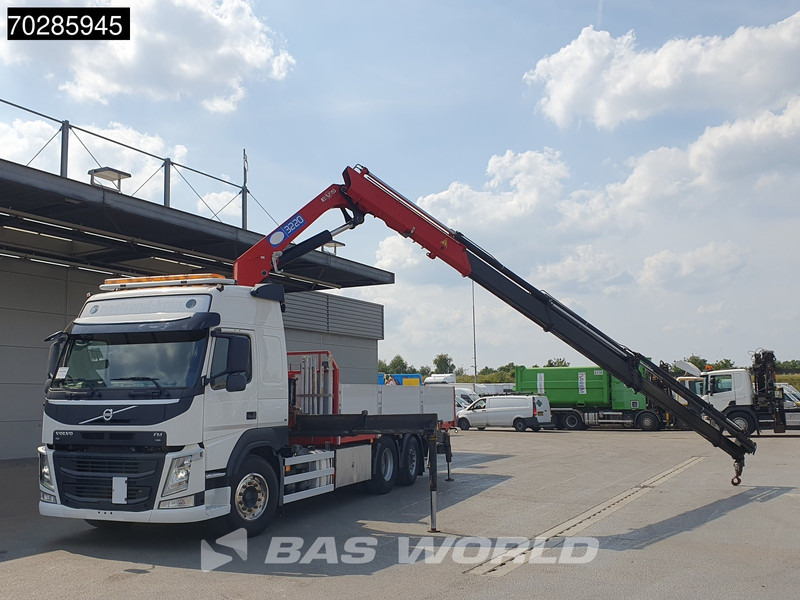 Volvo FM 500 6X2 HMF 3220-K7 Lift-Steering Axle Crane Kran Euro 6 - Camión caja abierta, Camión grúa: foto 5 Volvo FM 500 6X2 HMF 3220-K7 Lift-Steering Axle Crane Kran Euro 6 - Camión caja abierta, Camión grúa: foto 5