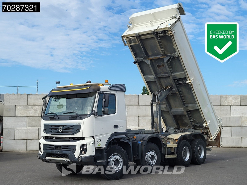 Volvo FMX 410 8X4 13m3 Marrel Tipper SteelSuspension 2-Side Kipper BigAxle Euro 5 - Camión volquete: foto 1 Volvo FMX 410 8X4 13m3 Marrel Tipper SteelSuspension 2-Side Kipper BigAxle Euro 5 - Camión volquete: foto 1