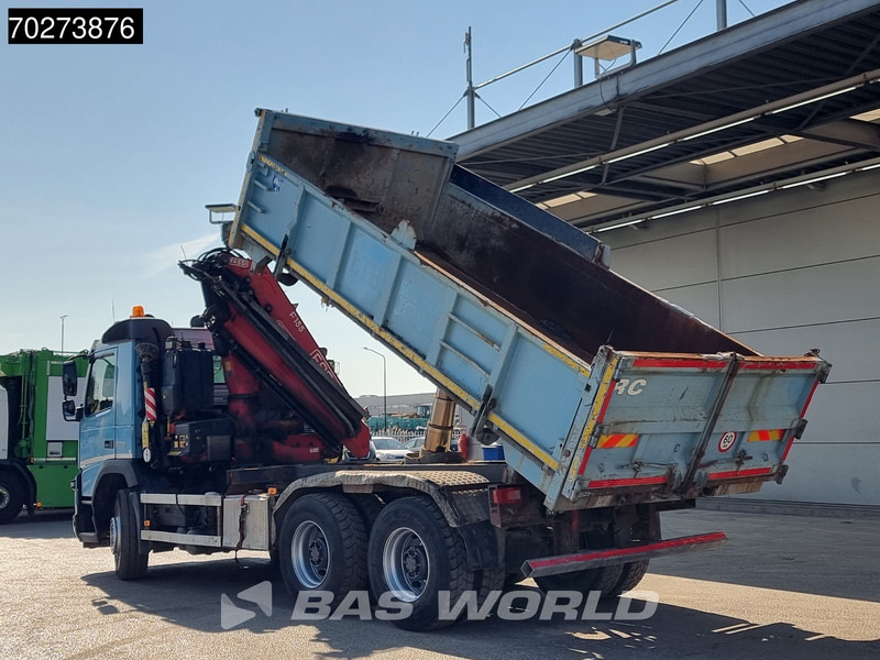 Camión volquete, Camión grúa Volvo FMX 420 6X4 Fassi F155A.2.22 Crane 9m3 Big-Axle Automatic Euro 5: foto 6
