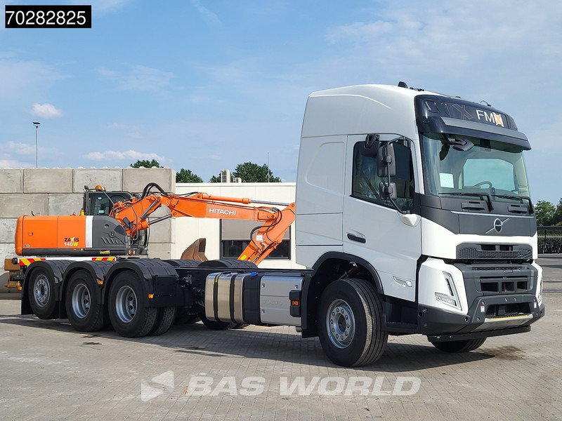 Camión multibasculante, Camión grúa nuevo Volvo FMX 500 8X4 NEW! Palfinger PK33002 Crane + PHT22SLD5 Hooklift Lift-Steerign Axle: foto 14