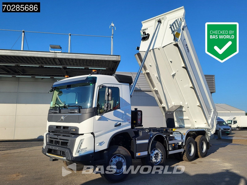 Volvo FMX 500 8X6 NEW! 18m3 KH-Kipper Steelsuspension Big-Axle Automatic Euro 6 - Camión volquete: foto 1 Volvo FMX 500 8X6 NEW! 18m3 KH-Kipper Steelsuspension Big-Axle Automatic Euro 6 - Camión volquete: foto 1