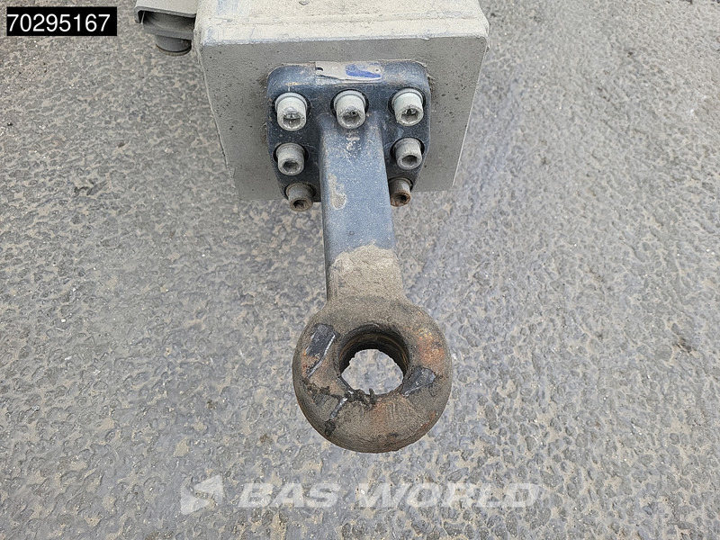 Remolque plataforma/ Caja abierta Wecon PC 2 axles Kooi aap Lift-Axle: foto 7