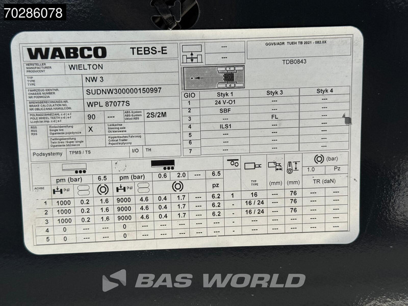 Semirremolque volquete nuevo Wielton NW-3 NEW Liftachse 55m3 ALU: foto 18