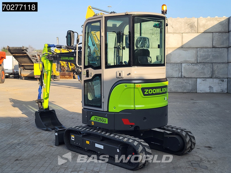 Zoomlion ZE26 GU A/C - CE CERTIFIED - Miniexcavadora: foto 5 Zoomlion ZE26 GU A/C - CE CERTIFIED - Miniexcavadora: foto 5