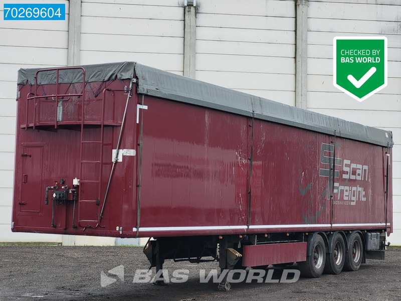 Kraker CF200 3 axles NL-Trailer Liftachse 81m3 10mm - Semirremolque piso movil: foto 1 Kraker CF200 3 axles NL-Trailer Liftachse 81m3 10mm - Semirremolque piso movil: foto 1