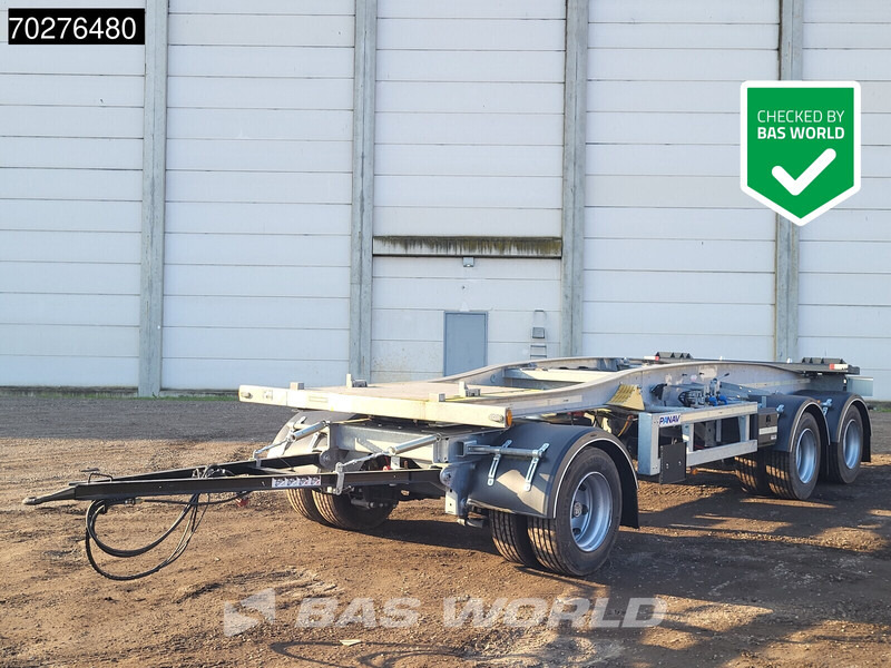 Panav PVC30M UNUSED Abrollanhänger Schlitten-Carrier Drehschemel - Remolque multilift/ Portacontenedores de cadenas: foto 1 Panav PVC30M UNUSED Abrollanhänger Schlitten-Carrier Drehschemel - Remolque multilift/ Portacontenedores de cadenas: foto 1