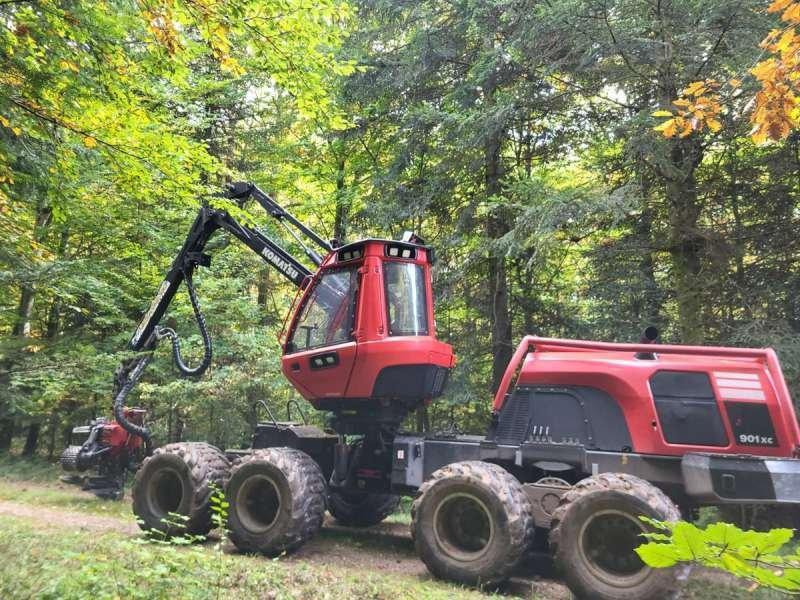 Komatsu 901XC ABATTEUSE - Procesadora forestal: foto 1 Komatsu 901XC ABATTEUSE - Procesadora forestal: foto 1