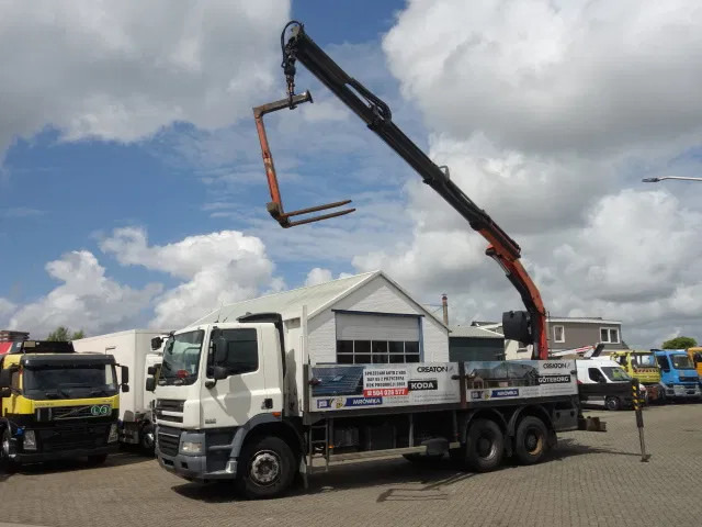 DAF CF 360 6X4 MANUAL GEAR STEELSPRINGS 18,5 TON PALFINKER - Camión caja abierta, Camión grúa: foto 1 DAF CF 360 6X4 MANUAL GEAR STEELSPRINGS 18,5 TON PALFINKER - Camión caja abierta, Camión grúa: foto 1