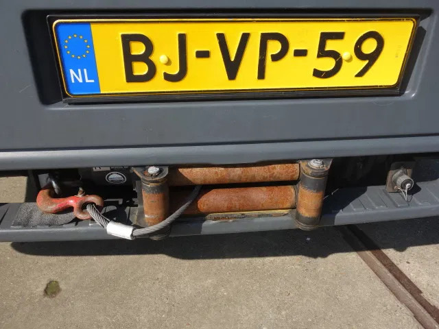 Camión de bomberos MAN 15 224-with winch 2500liter tank manual gearbox ,ziegler pomp: foto 16