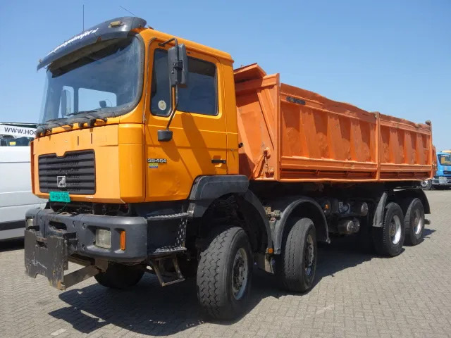 MAN 35-464 8x8 meiller kipper manual diesel pomp - Camión volquete: foto 1 MAN 35-464 8x8 meiller kipper manual diesel pomp - Camión volquete: foto 1