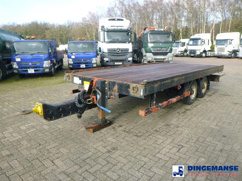 Adcliffe 2-axle drawbar platform trailer 7 t - Remolque plataforma/ Caja abierta: foto 1 Adcliffe 2-axle drawbar platform trailer 7 t - Remolque plataforma/ Caja abierta: foto 1