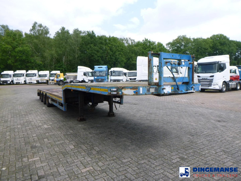 Broshuis 3-axle semi-lowbed trailer 45 t / extendable - Semirremolque góndola rebajadas: foto 2 Broshuis 3-axle semi-lowbed trailer 45 t / extendable - Semirremolque góndola rebajadas: foto 2