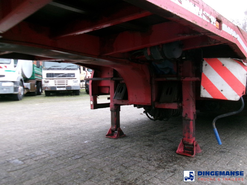 Semirremolque góndola rebajadas Broshuis 3-axle semi lowbed trailer 45t + ramps - DAMAGED: foto 12