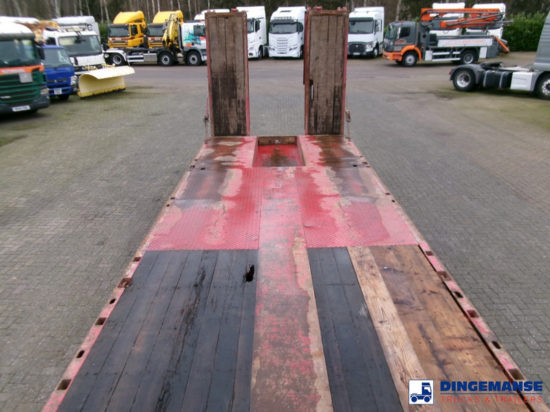 Semirremolque góndola rebajadas Broshuis 3-axle semi lowbed trailer 45t + ramps - DAMAGED: foto 15