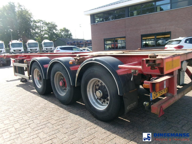 Burg 3-axle container chassis 20,30 ft + ADR - Semirremolque portacontenedore/ Intercambiable: foto 3 Burg 3-axle container chassis 20,30 ft + ADR - Semirremolque portacontenedore/ Intercambiable: foto 3