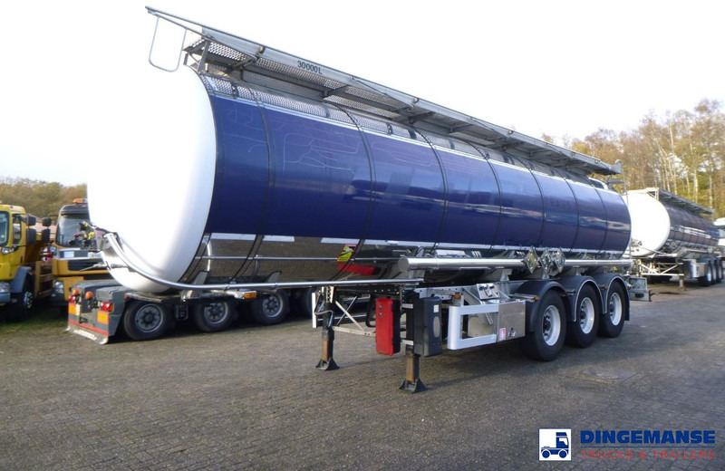 Burg Chemical tank inox L4BH 30 m3 / 1 comp - Semirremolque cisterna: foto 1 Burg Chemical tank inox L4BH 30 m3 / 1 comp - Semirremolque cisterna: foto 1